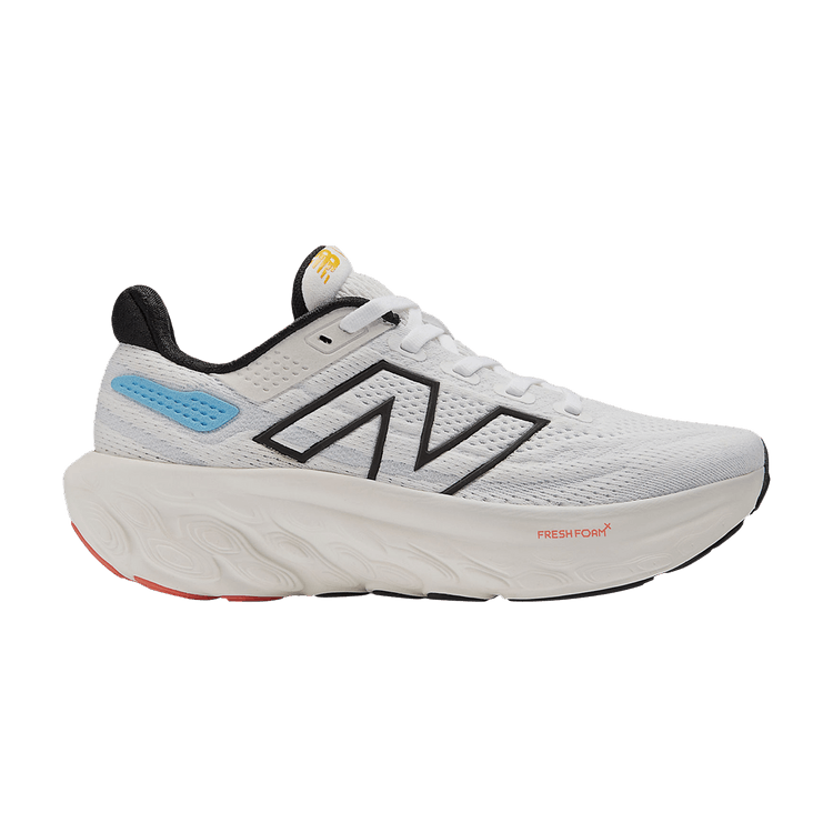 New Balance Fresh Foam X 1080v13 Big Kid 'White Coastal Blue' — White/Coastal Blue/Ginger Lemon