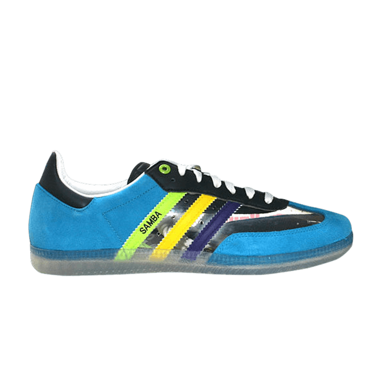 ACU x VA x adidas Samba 'Shuttlecock' — White/Collegiate Purple/Sun