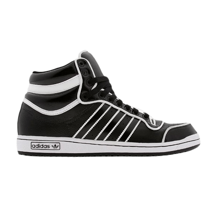 Adidas Top Ten High 'Black White' — Core Black/Footwear White