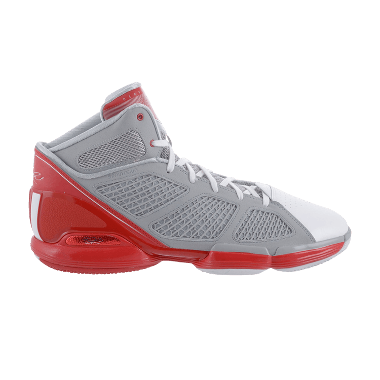 Adidas AdiZero Rose 1.5 — Grey/Red/White