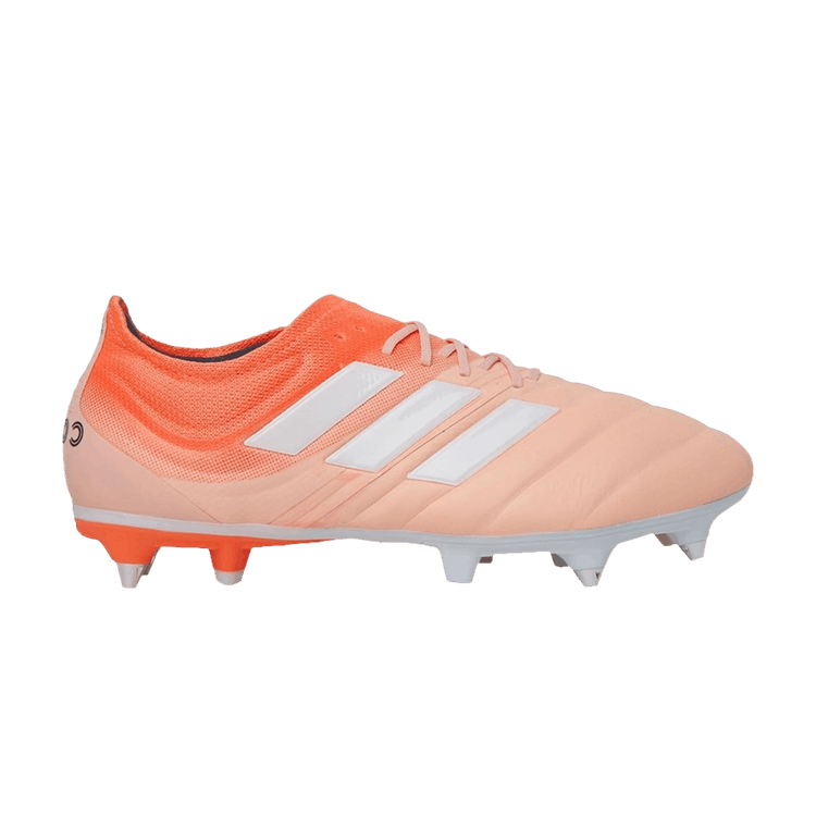 Adidas Copa 19.1 SG 'Glow Pink Hi-Res Coral' — Glow Pink/Footwear White/Hi-Res Coral