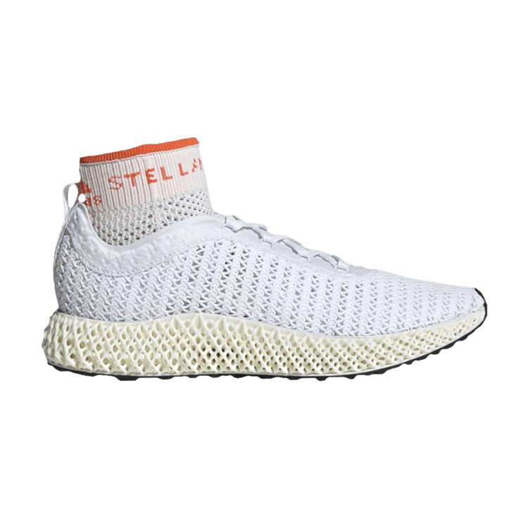Stella McCartney x adidas Wmns Alphaedge 4D 'Core White True Orange' Sample — Core White/True Orange/Core Black