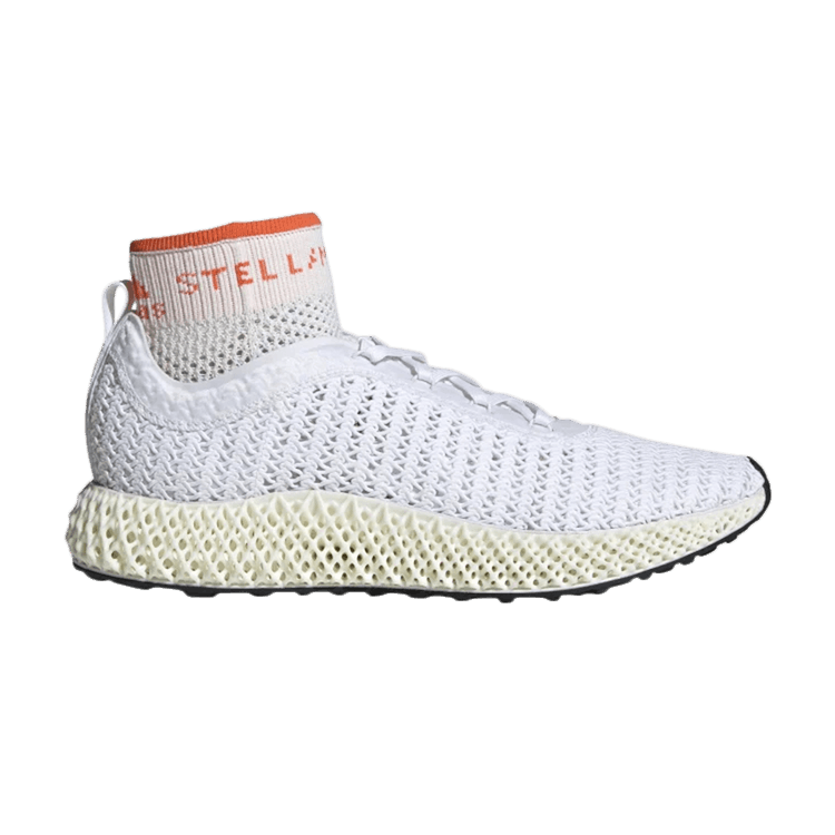 Stella McCartney x adidas Wmns Alphaedge 4D 'Core White True Orange' — Core White/True Orange/Core Black