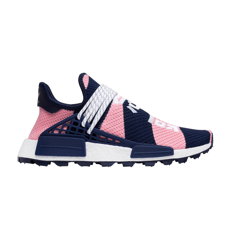 Pharrell x Billionaire Boys Club x adidas NMD Human Race Trail 'Heart/Mind' Sample — Pink/Navy