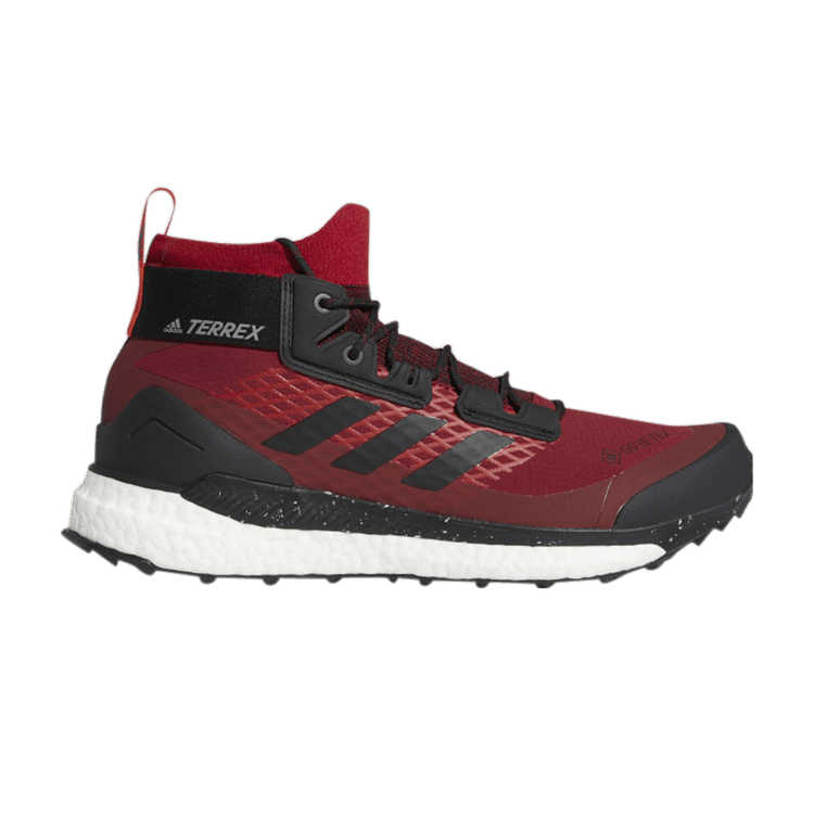 Adidas Terrex Free Hiker GTX 'Burgundy' — Collegiate Burgundy/Core Black/Active Orange