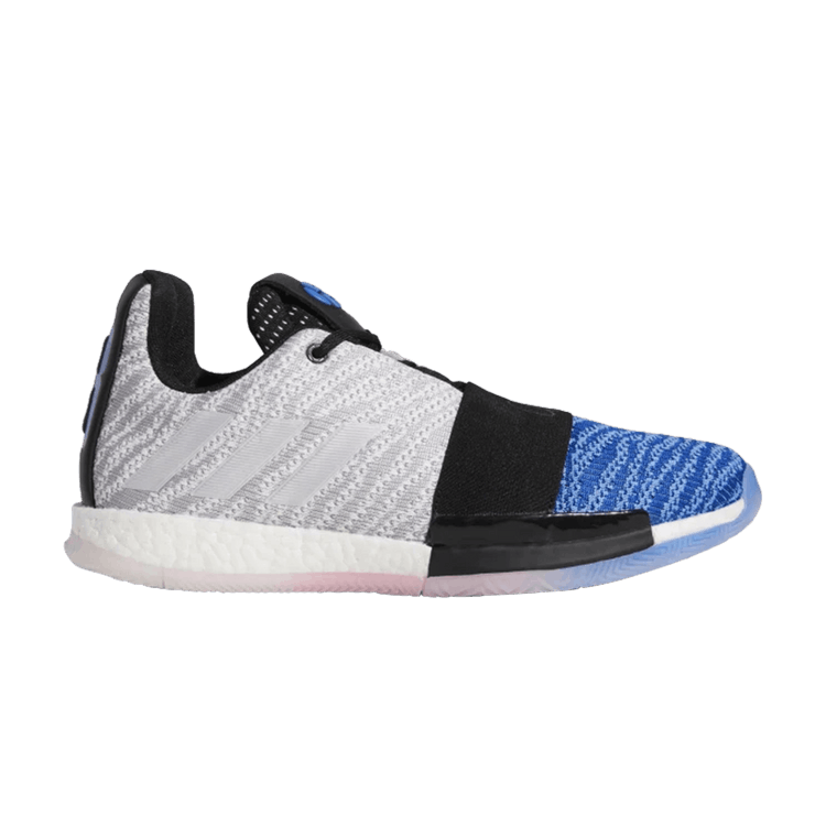 Adidas Harden Vol. 3 'Blue Toe' — Core Black/Cloud White/True Blue