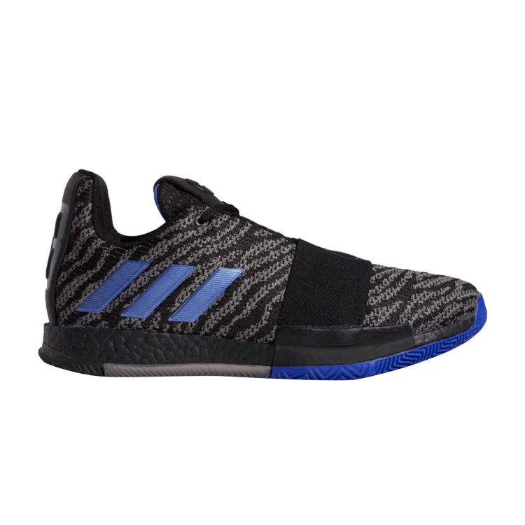 Adidas Harden Vol. 3 'Black Active Blue' — Core Black/Active Blue/Solid Grey