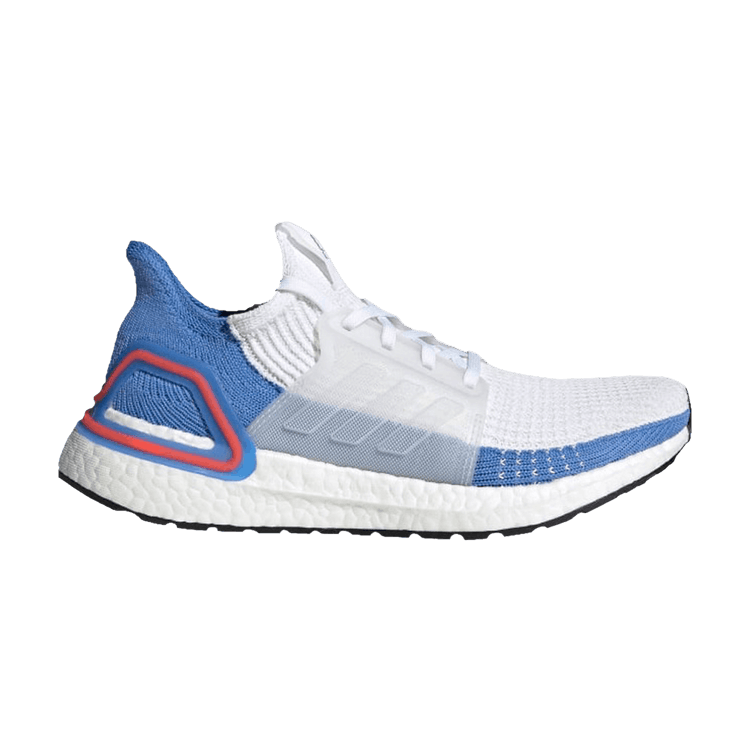 Adidas Wmns UltraBoost 19 'White Real Blue' Sample — Cloud White/Cloud White/Real Blue