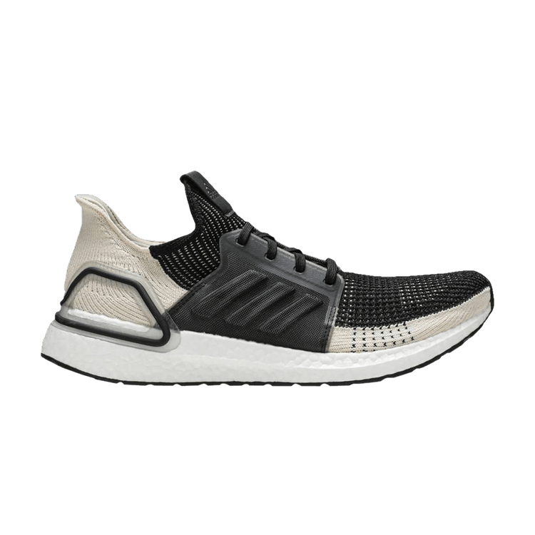 Adidas UltraBoost 19 'Black Linen' Sample — Core Black/Linen/Crystal White