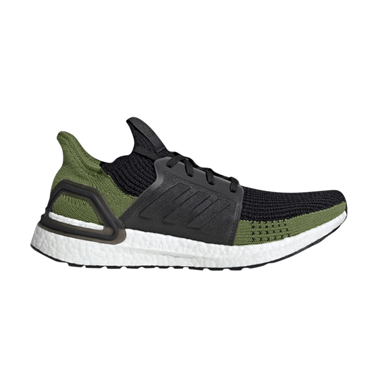 Adidas UltraBoost 19 'Black Tech Olive' Sample — Core Black/Core Black/Tech Olive