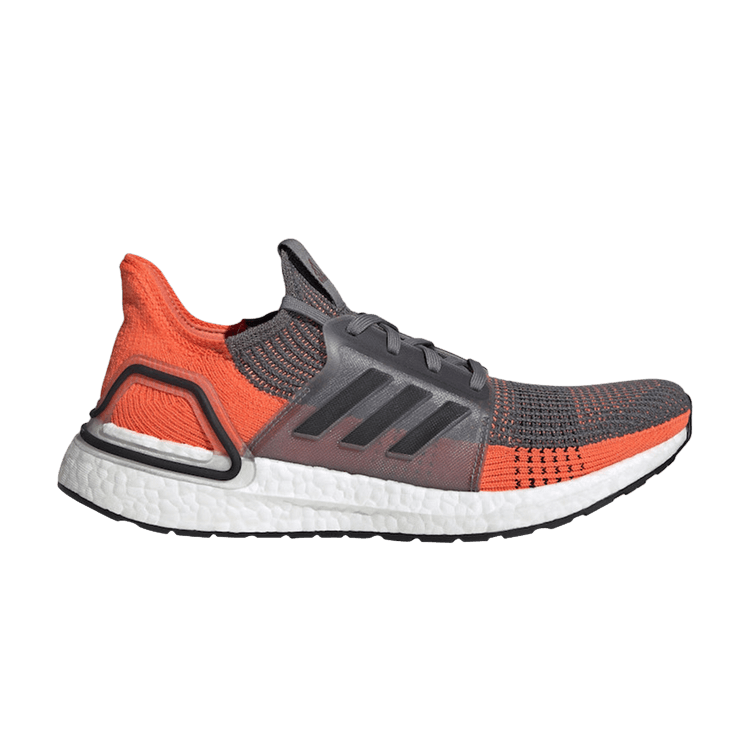 Adidas UltraBoost 19 'Hi Res Coral' — Grey Four/Core Black/Hi Res Coral
