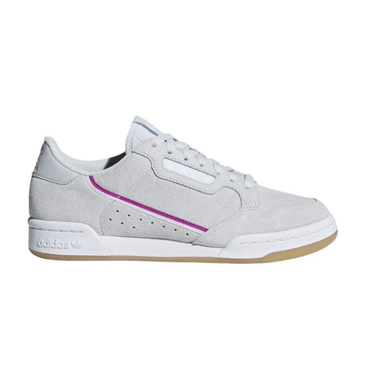 Adidas Wmns Continental 80 'Grey Vivid Pink' — Grey/Vivid Pink/Cloud White