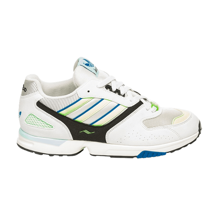 Adidas ZX 4000 OG 'White Solar Yellow' — Crystal White/Semi Solar Yellow/Core Black