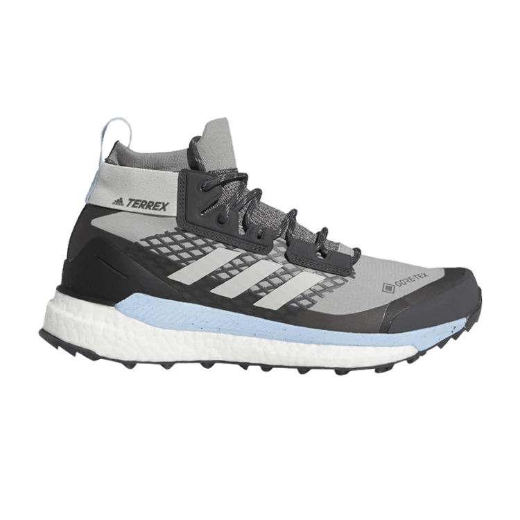 Adidas Wmns Terrex Free Hiker GTX 'Glow Blue' — Solid Grey/Grey Two/Glow Blue