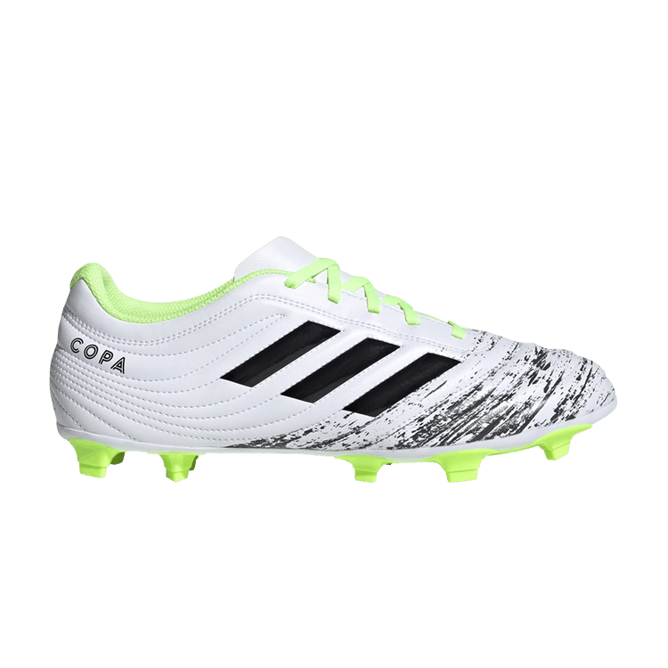 Adidas Copa 20.4 FG 'White Signal Green' — Cloud White/Core Black/Signal Green