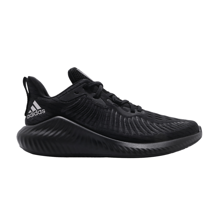 Adidas Alphabounce Plus 'Core Black' — Core Black/Tech Silver/Grey Six