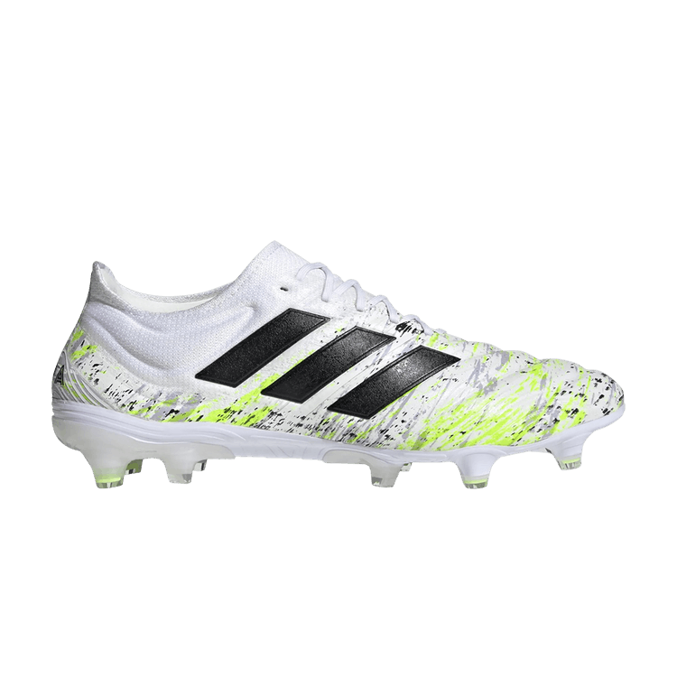 Adidas Copa 20.1 FG 'Uniforia Pack - White Signal Green' — Cloud White/Core Black/Signal Green