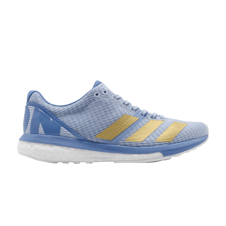 Adidas Wmns Adizero Boston 8 'Blue Gold' — Blue/Gold