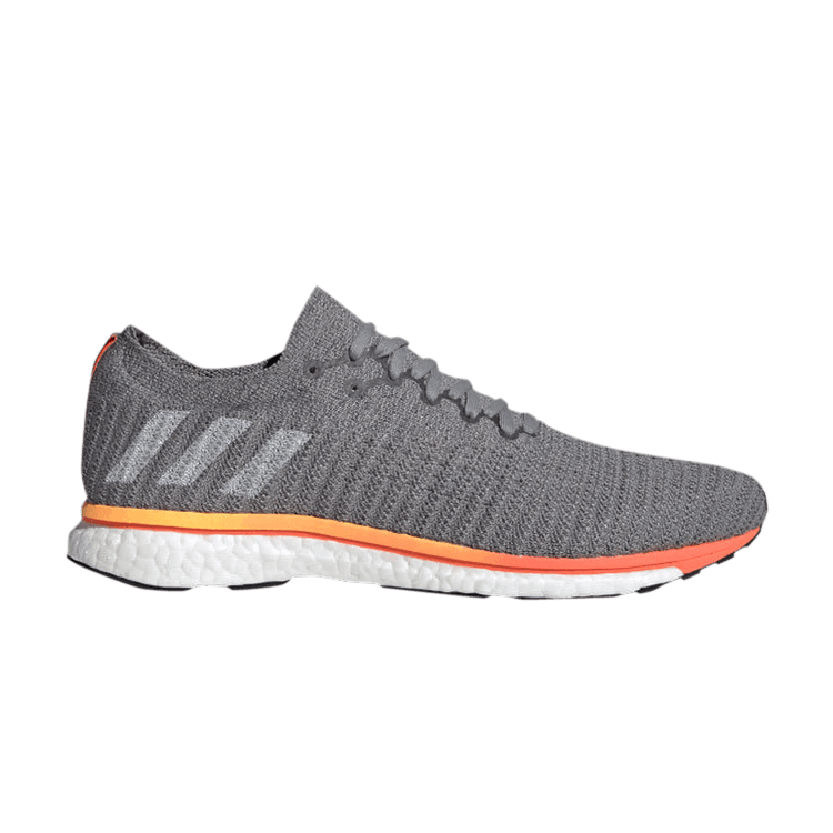 Adidas Adizero Prime LTD 'Grey Solar Orange' — Grey Three/Cloud White/Solar Orange