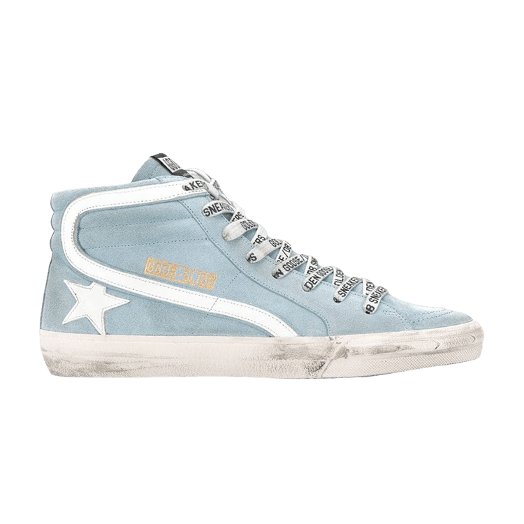 Golden Goose Slide Sneaker 'Light Blue' — Light Blue/White/Blue