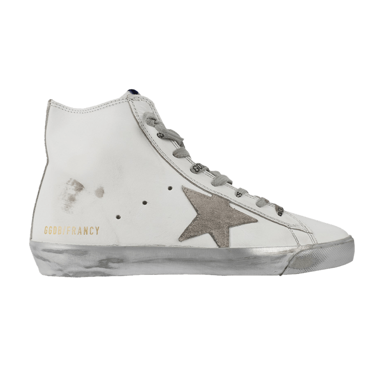 Golden Goose Wmns Francy 'White Silver' — White/Silver