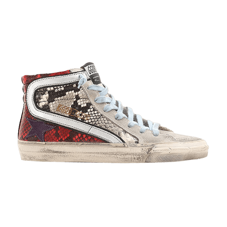Golden Goose Wmns Slide Sneaker 'Nude Purple' — Nude/Purple