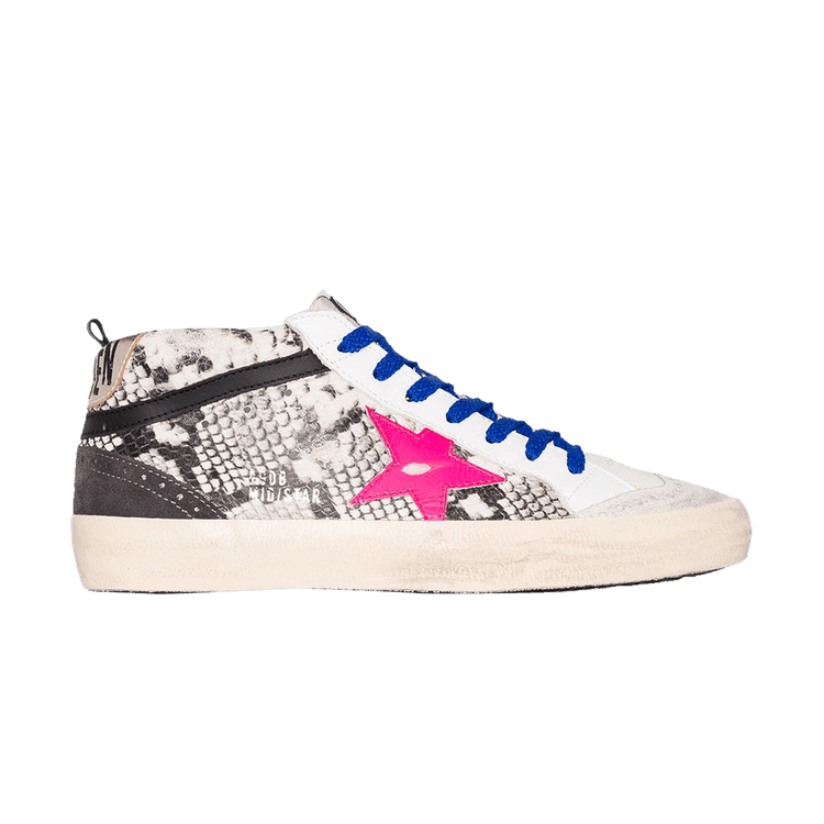 Golden Goose Wmns Mid Star 'Nudee Fuchsia — Nude/Fuchsia