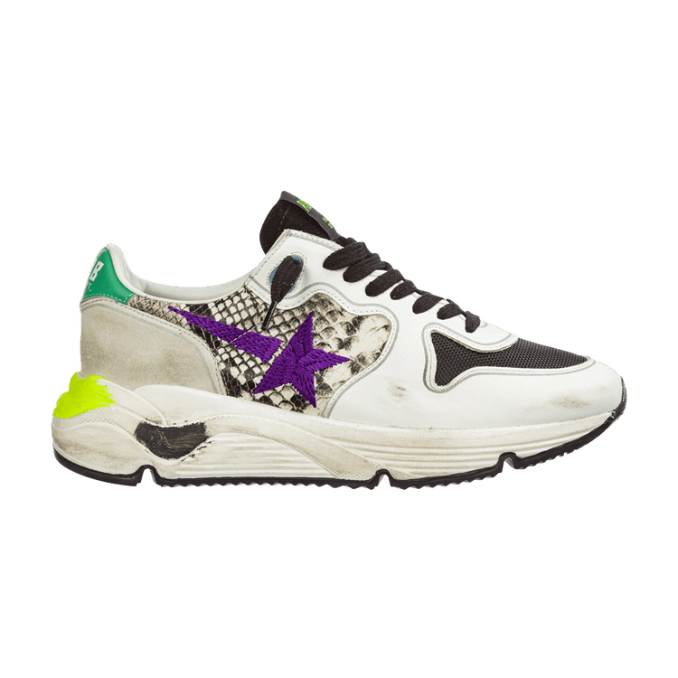 Golden Goose Wmns Running Sole 'Violet' — Snake/Violet