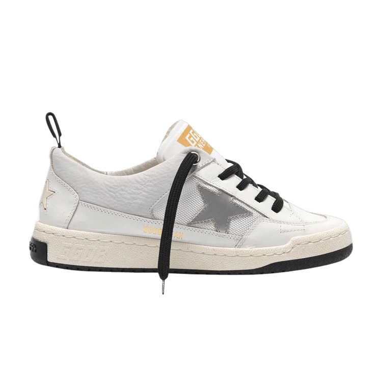 Golden Goose Wmns Yeah White Yeah! 'White Silver' — White/Silver