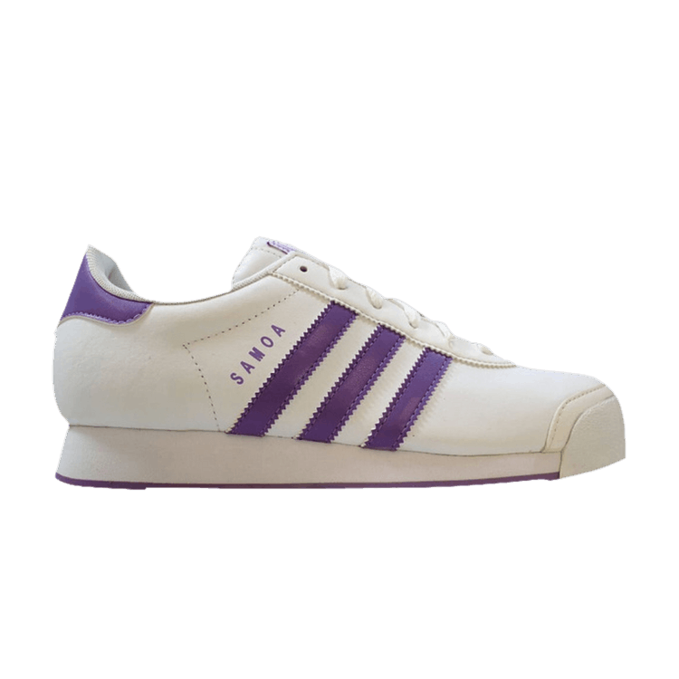 Adidas Wmns Samoa 'White Super Purple' — Running White/Super Purple