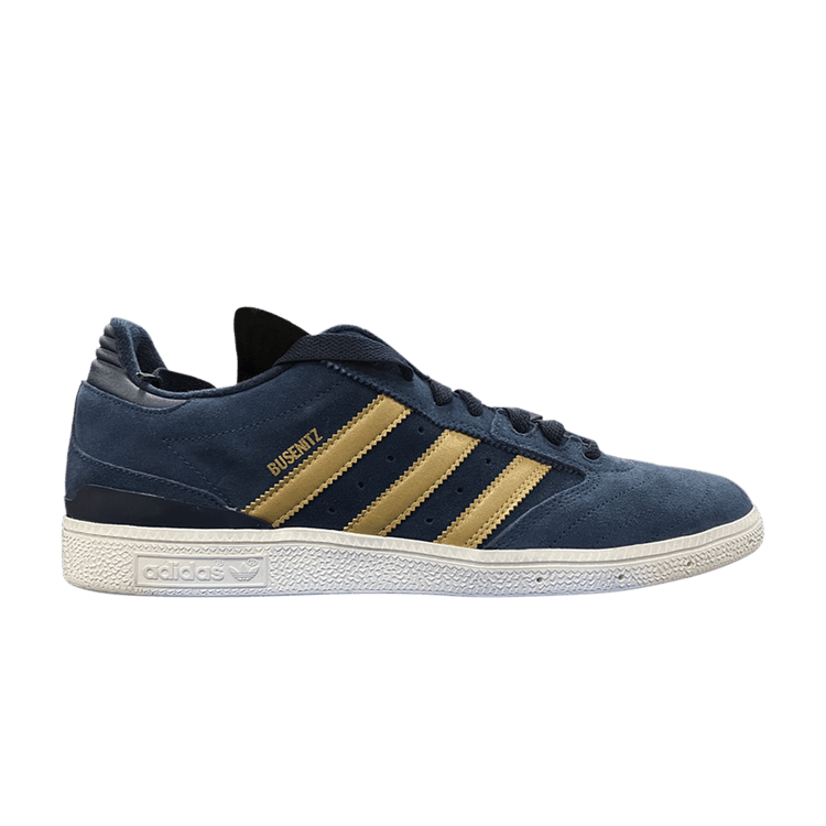Adidas Busenitz 'Dark Indigo Metallic Gold' — Dark Indigo/Metallic Gold/Running White