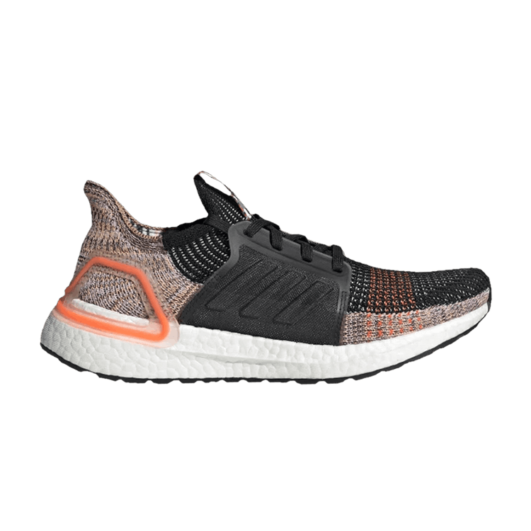 Adidas Wmns UltraBoost 19 'Solar Orange' Sample — Core Black/Crystal White/Solar Orange