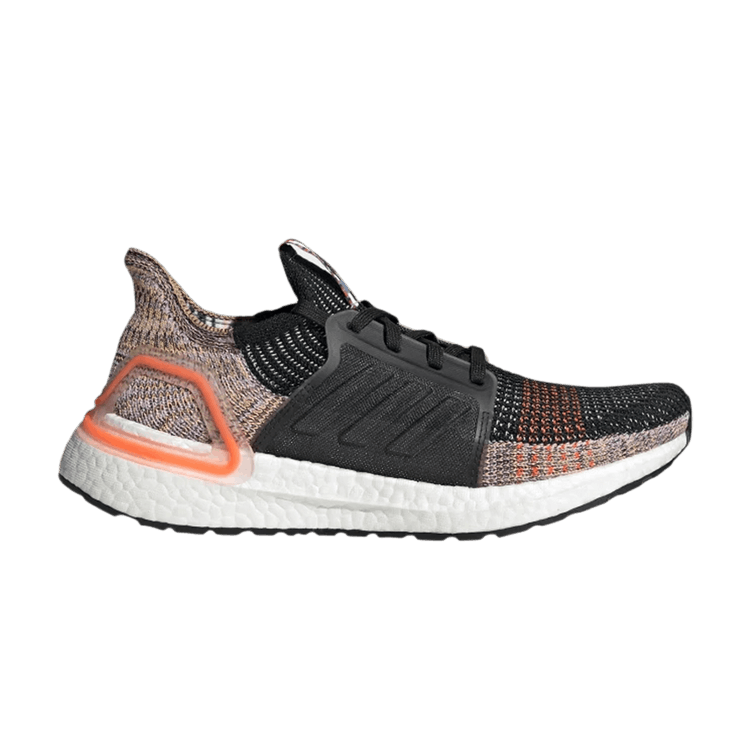 Adidas Wmns UltraBoost 19 'Solar Orange' — Core Black/Crystal White/Solar Orange