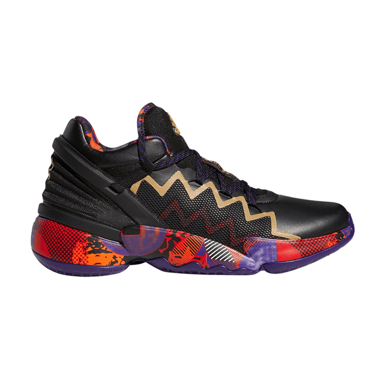 Adidas D.O.N. Issue #2 'Made In China Collection' — Core Black/Scarlet/Silver Metallic