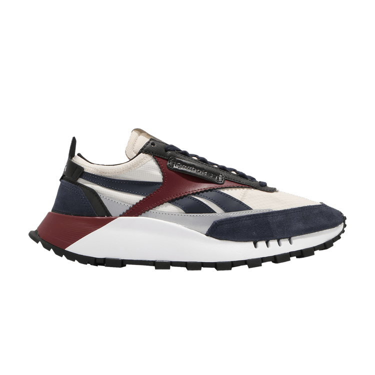 Romantic Crown x Reebok Classic Legacy Core 'White Collegiate Burgundy' — Core White/Collegiate Burgundy/Black