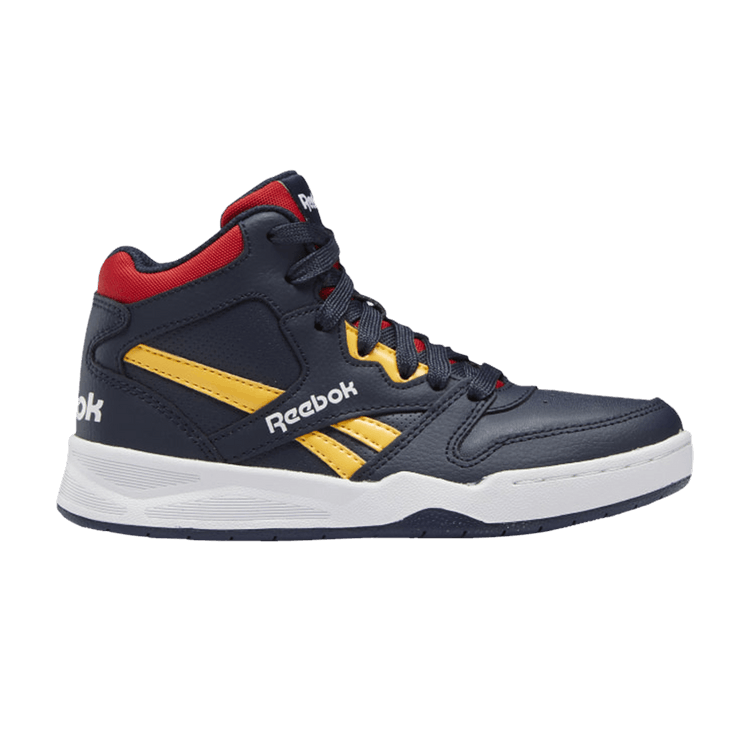 Reebok BB4500 Court Little Kid 'Vector Navy Solar Gold' — Vector Navy/Vector Red/Solar Gold