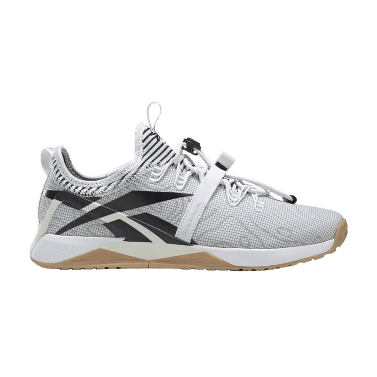 Rich Froning x Reebok Nano X1 'Into the Storm - Grey' — Footwear White/Footwear White/Core Black