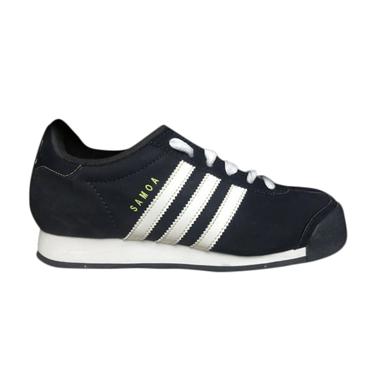 Adidas Wmns Samoa 'Navy' — Navy/Metallic Silver/Slime