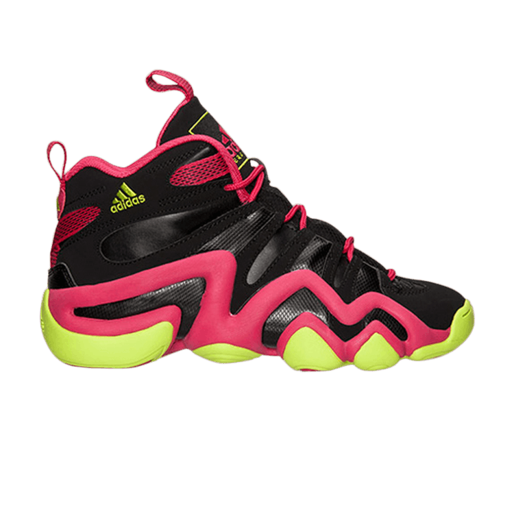 Adidas Crazy 8 — Black/Berry/Solar Lime
