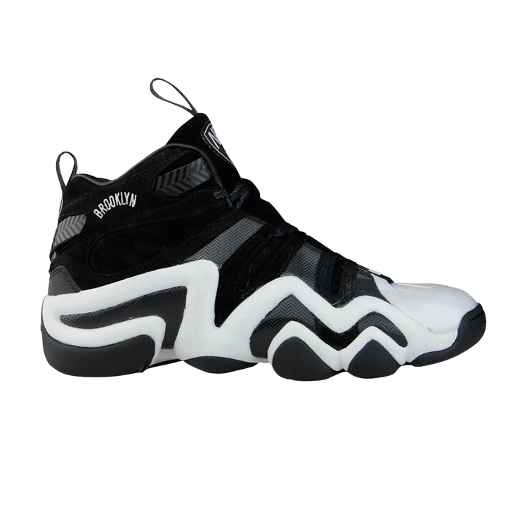 Adidas Crazy 8 'Brooklyn Nets' — Black/Running White/Black