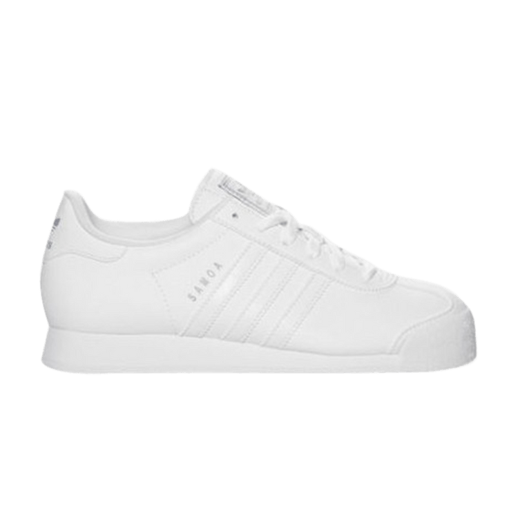 Adidas Wmns Samoa 'Running White Silver' — Running White/Running White/Silver