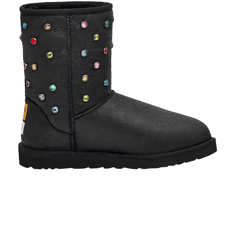 Gallery Dept. x UGG Classic Short 'Black' — Black