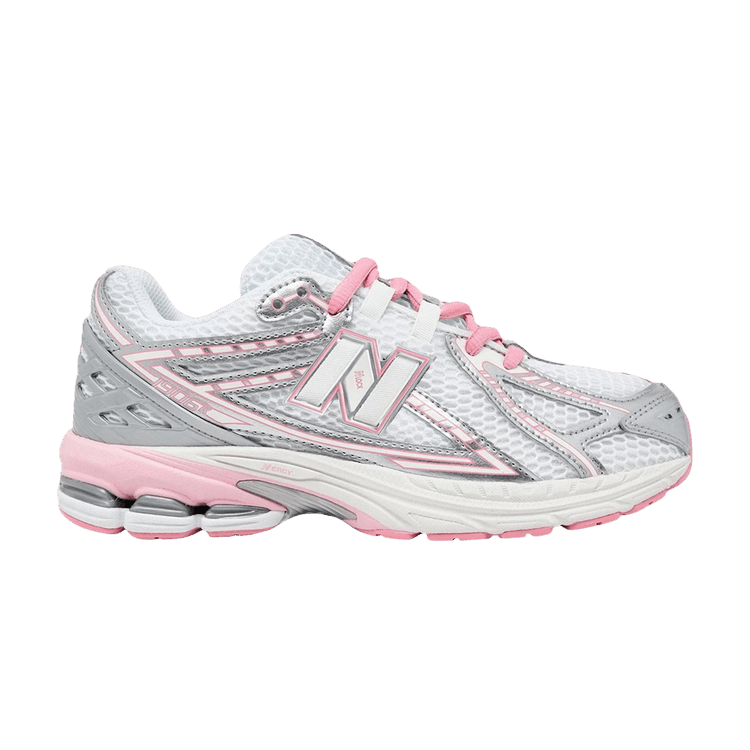 New Balance 1906R Big Kid 'White Pink Silver' — White/Pink