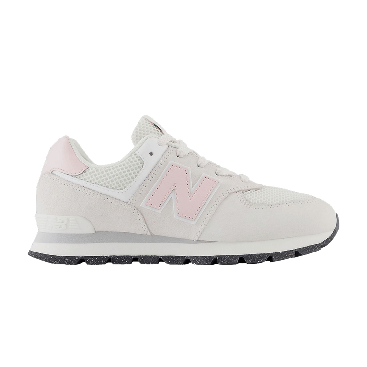 New Balance 574 Big Kid 'Reflection Shell Pink' — Grey/Pink