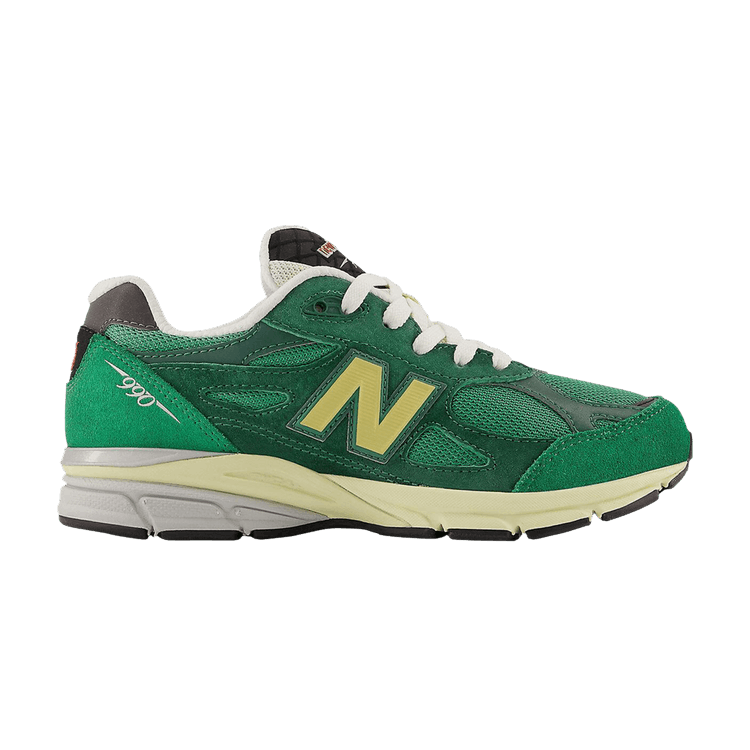 Teddy Santis x New Balance 990v3 Big Kid Wide 'Green Gold' — Varsity Green/Team Forest Green