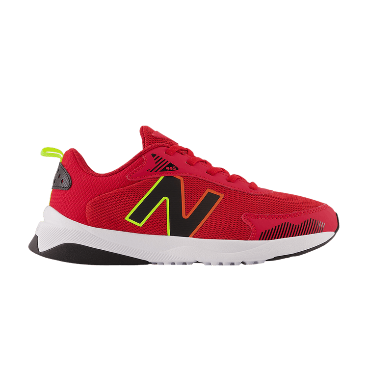 New Balance Dynasoft 545 Big Kid Wide 'Team Red' — Team Red/Black/Hi-Lite