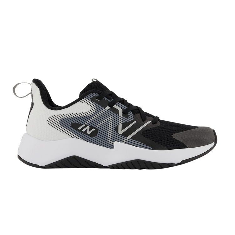New Balance Rave Run v2 Big Kid Wide 'Black White' — Black/White