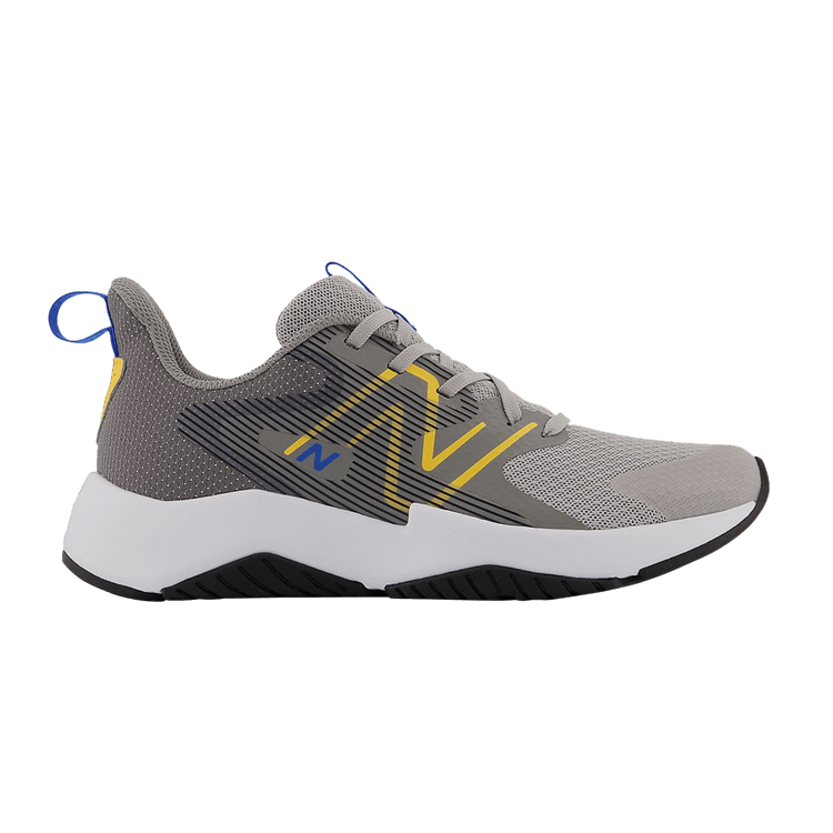 New Balance Rave Run v2 Big Kid X-Wide 'Rain Cloud Marblehead' — Rain Cloud/Vibrant Apricot/Marblehead