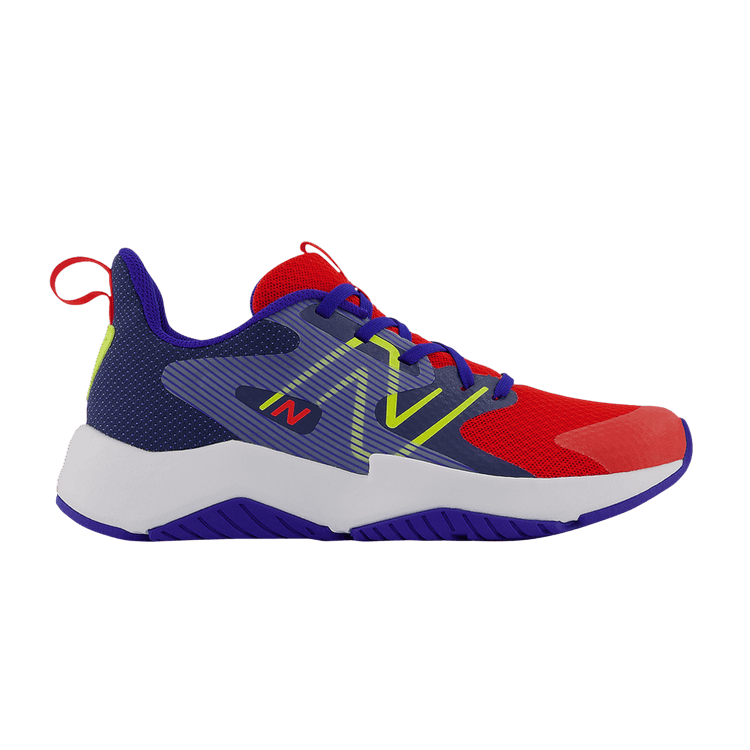New Balance Rave Run v2 Big Kid Wide 'Neo Flame Moon Shadow' — Neo Flame/Lemonade/Moon Shadow