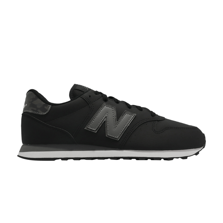 New Balance 500 Classic 'Black Silver' — Black/Silver